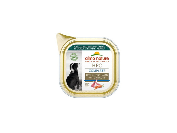 detail HFC dog nature islandské jahňacie s mrkvou, 85g