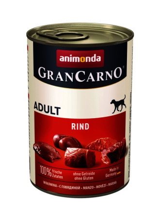 detail ANIMONDA GranCarno pre psov - hovädzia, 800g