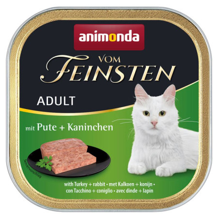 detail ANIMONDA Cat vom Feinsten Adult morka,zajac, 100g