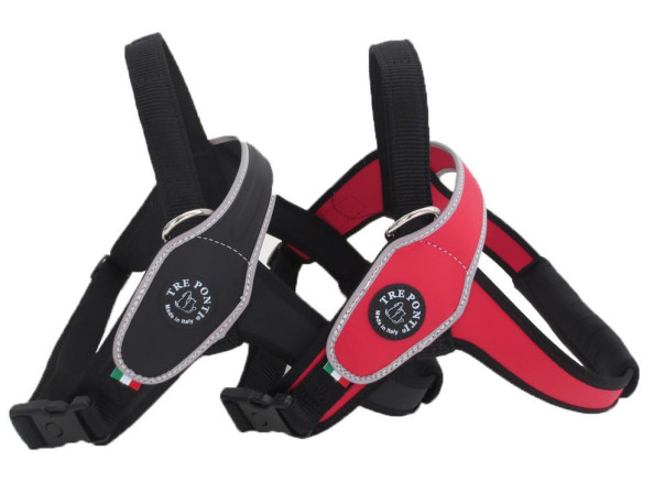 detail TREPONTI Postroj reflexný, 10-20kg, čierna