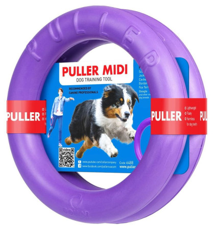 detail Puller Midi, 20 cm- 2 ks, fialový