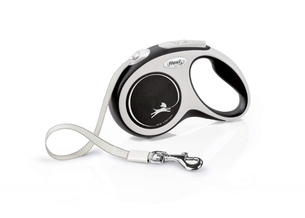 detail FLEXI New Comfort L - páska, 8m/50kg, čierna,červená