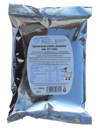 detail Capraverum Sušené kozie mlieko plnotučné kŕmne, 300 g