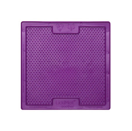 detail LM Soother lízacia podložka, 23x20x20 cm, fialová