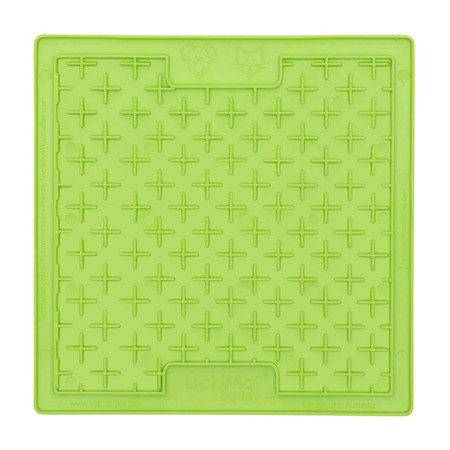 detail LM Buddy lízacia podložka, 23x20x20 cm, zelená