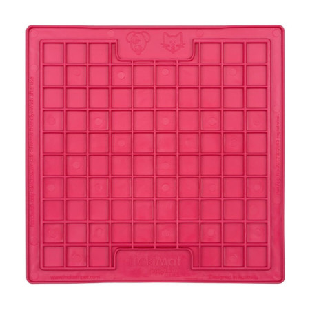 detail LM Playdate lízacia podložka, 23x20x20 cm, ružová