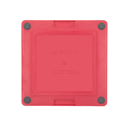 detail LM Buddy Tuff lízacia podložka, 23x20x20 cm, červená