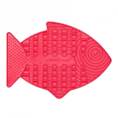 detail LM Casper cat lízacia podložka, 21x22x16 cm, ružová