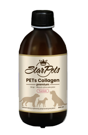 detail PETs collagen premium Tuniak, 300ml