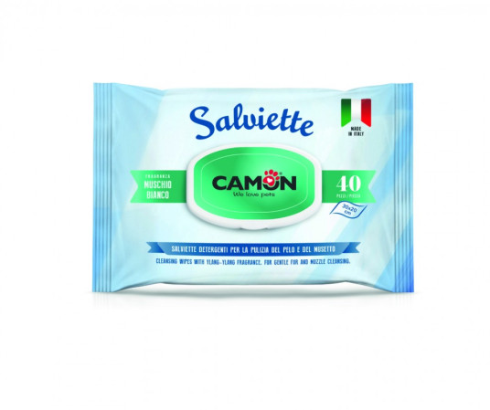 detail CAMON Obrúsky Salviette White Muck 40ks