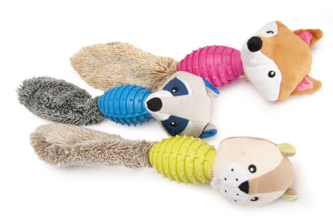 detail CAMON Hračka zvieratká so zvukom a šuštiacim chvostom, 35cm