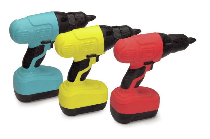 detail CAMON Hračka latex vŕtačka so zvukom, 20cm