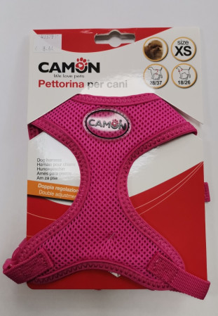 detail CAMON POSTROJ s dvojitým nastavením 3D polyester XS, ružový