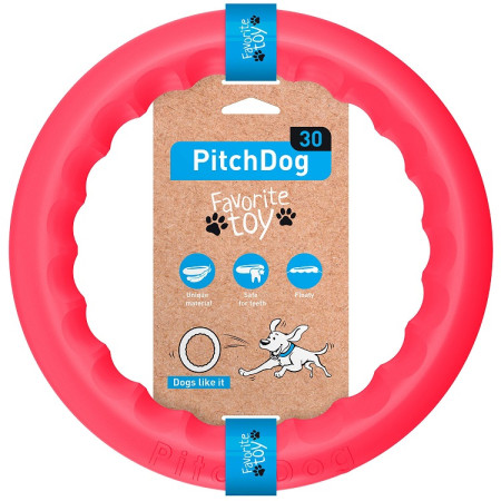 detail COLLAR Hračka Pitch dog, 28cm, ružová