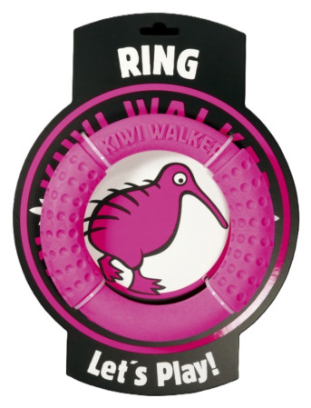 detail KIWI Walker RING Kiwi pink, 18 cm, ružová