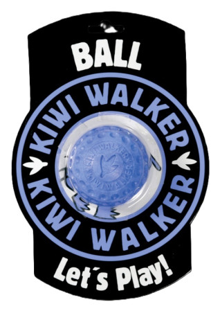 detail KIWI Walker BALL Kiwi blue, 9 cm, modrá