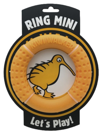 detail KIWI Walker Ring Kiwi mini orange, 13cm, oranžový