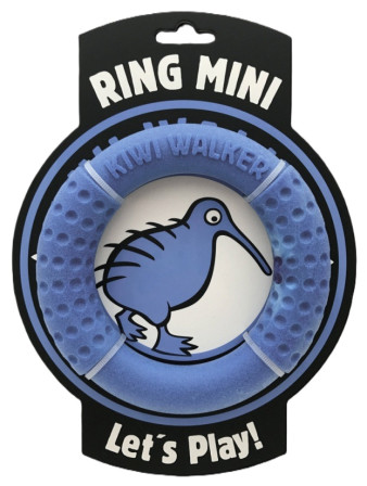 detail KIWI Walker RING Kiwi mini blue, 13 cm, modrá