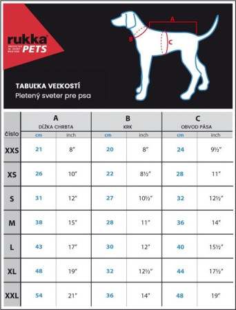 detail RUKKA PETS Sveter antracita XL