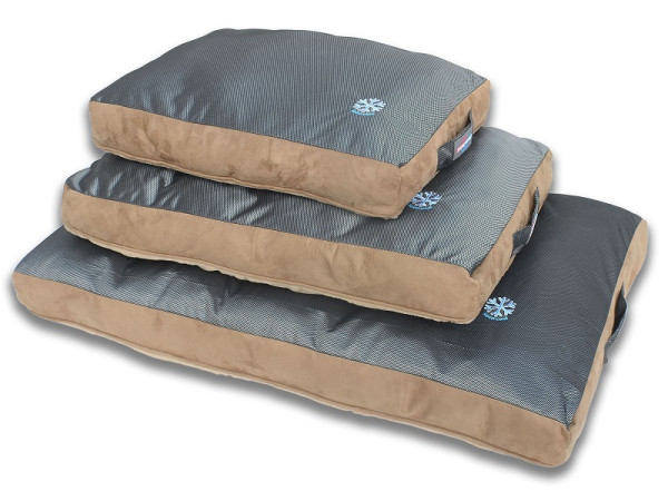 detail THERMOSWITCH Vankúš Milos, M 70 x 50 x 11 cm, hnedá