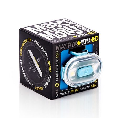 detail Matrix Ultra LED Safety light - Sky Blue/Cube