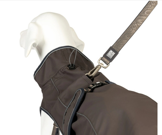 detail PLÁŠTENKA Matrix tm.hnedá XL 80cm