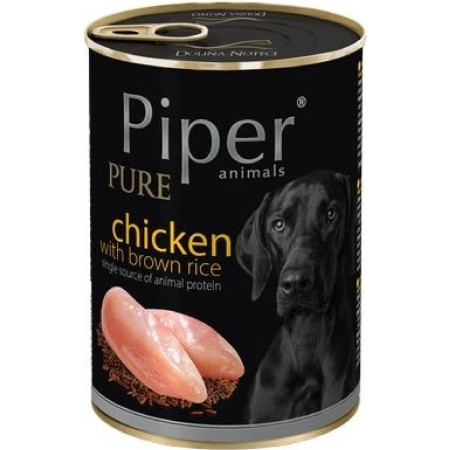 detail PIPER Platinum Kura s hnedou ryžou, 400 g