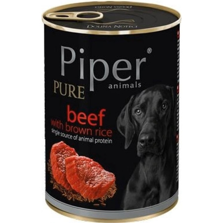 detail PIPER Platinum hovädzie mäso s hnedou ryžou, 400 g
