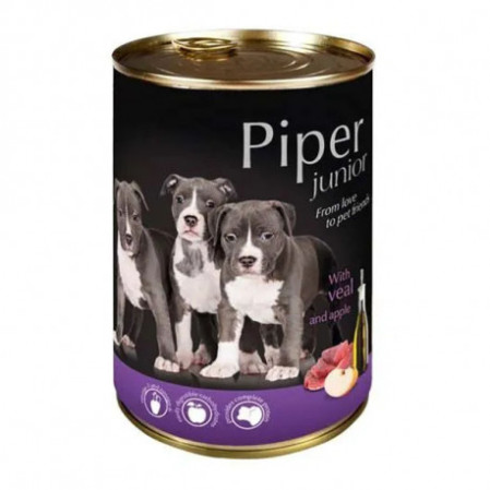detail PIPER Junior teľacie mäso s jablkom, 400 g
