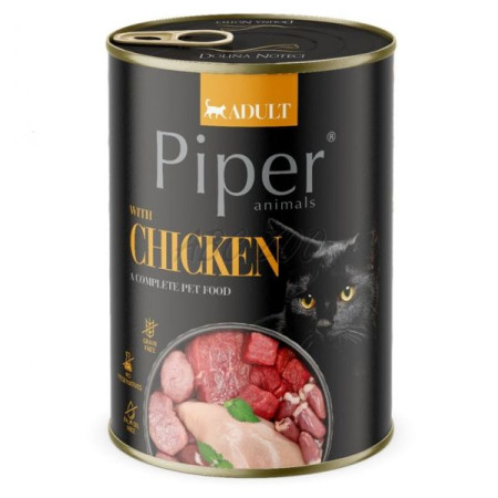 detail PIPER konzerva cat kura, 400g