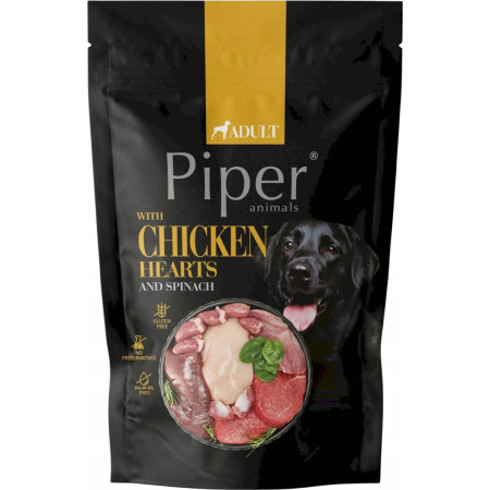 detail PIPER kuracie srdiečka so špenátom, 500g