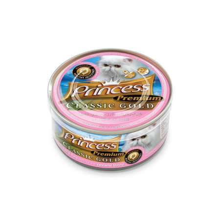 detail PRINCESS PREMIUM CLASSIC GOLD chicken,tuna,shrim intest.,170g