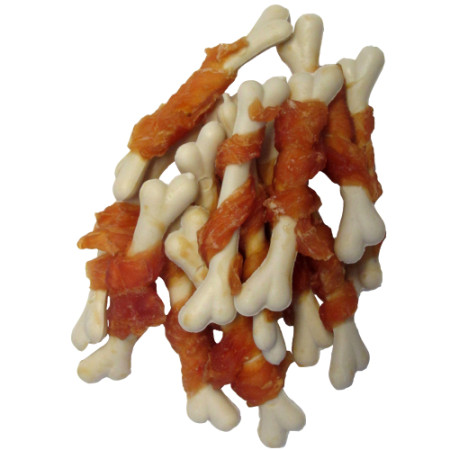 detail Kalciové kostičky s kuracím mäsom, 250 g