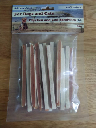 detail Sendvič kura s treskou 80 g