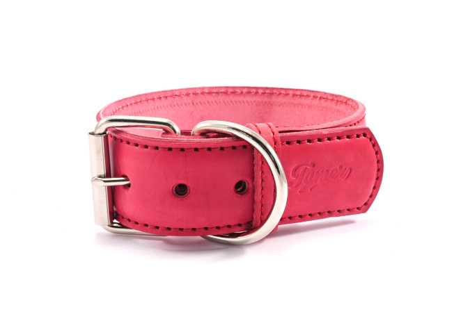 detail TAMER Obojok koženy, 55cm/5cm