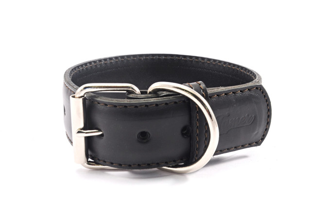 detail TAMER Obojok koženy, 55cm/5cm