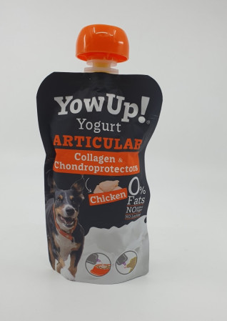 detail JOGURT pre psy YowUP Articlar kura, 115g