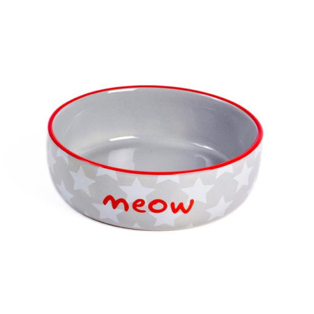 detail PETFACE Meow Miska keramická s hviezdami