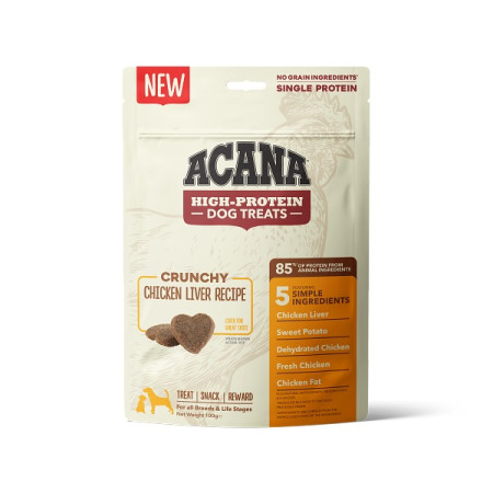 detail ACANA High-Protein Treats Crunchy Chicken liver, 100g