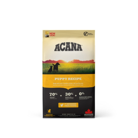 detail ACANA Puppy Recipe 11,4kg