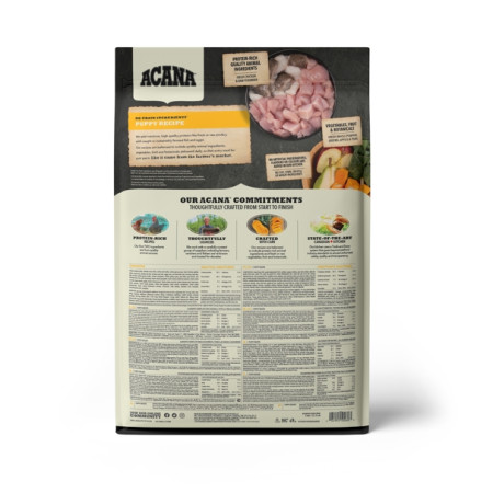 detail ACANA Puppy Recipe 11,4kg