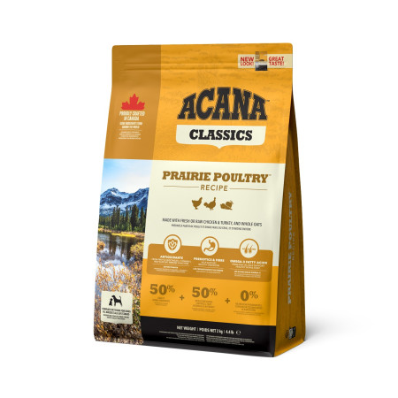 detail ACANA Prarie Poultry 2 kg RECIPE
