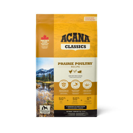 detail ACANA Prarie Poultry 9,7 kg RECIPE