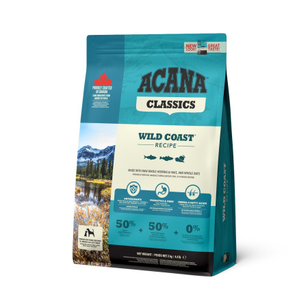 detail ACANA Wild Coast 2 kg RECIPE