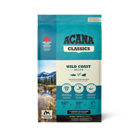 detail ACANA Wild Coast 9,7 kg RECIPE