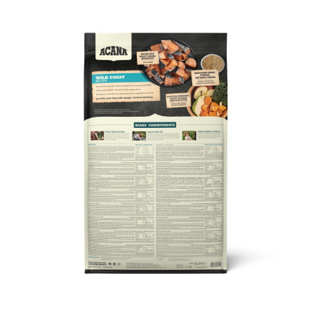 detail ACANA Wild Coast 9,7 kg RECIPE