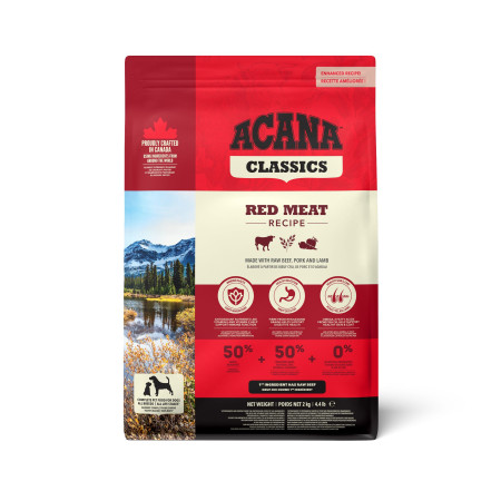 detail ACANA Red Meat 2 kg RECIPE