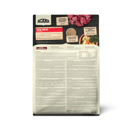 detail ACANA Red Meat 2 kg RECIPE