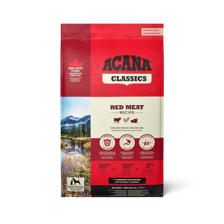 detail ACANA Red Meat 9,7 kg RECIPE