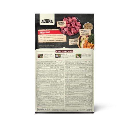 detail ACANA Red Meat 9,7 kg RECIPE